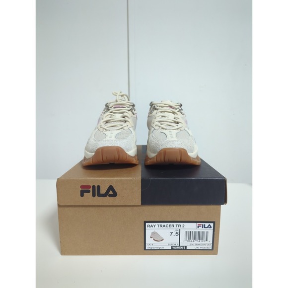 Fila Ray Tracer TR 2 Women's Shoes US 7.5 UK 5 EU 38.5 Beige-pink  Sneakers New - Picture 5 of 8